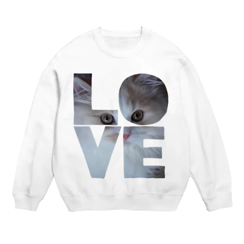 LOVEチノ cool edition Crew Neck Sweatshirt
