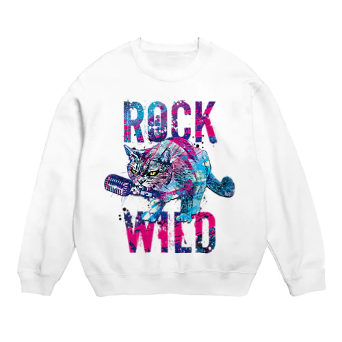 DEVIL POP CATS Crew Neck Sweatshirt