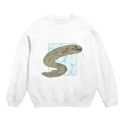 ぷかぷか、ラブカパイセン。黄？金？ Crew Neck Sweatshirt