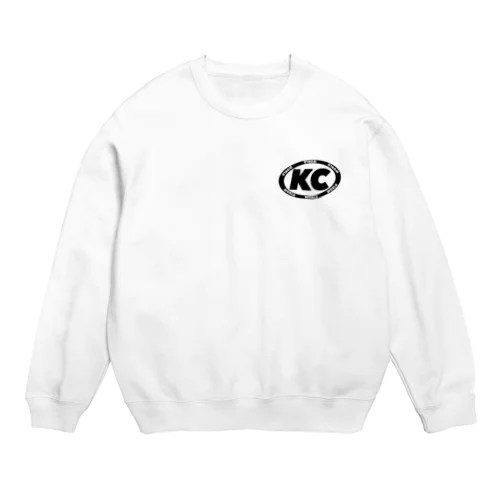 KCWORLD blackᵃⁿᵈwhite Crew Neck Sweatshirt