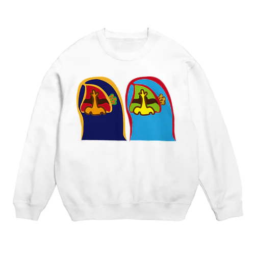 さっこぽん Crew Neck Sweatshirt