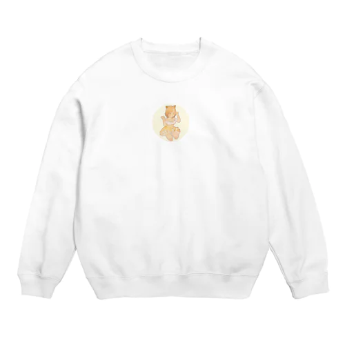 とりぷるおすしちゃん Crew Neck Sweatshirt