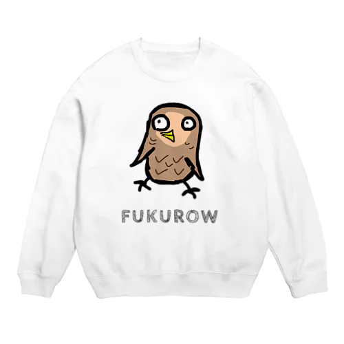 ふくろうのアイテム Crew Neck Sweatshirt