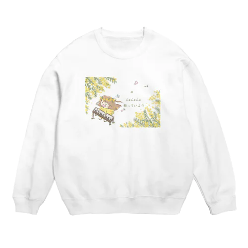 ミモザおしのちゃん② Crew Neck Sweatshirt