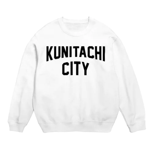 国立市 KUNITACHI CITY Crew Neck Sweatshirt