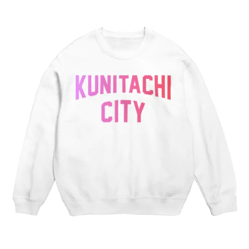 国立市 KUNITACHI CITY Crew Neck Sweatshirt