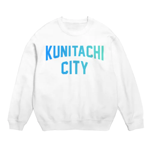 国立市 KUNITACHI CITY Crew Neck Sweatshirt