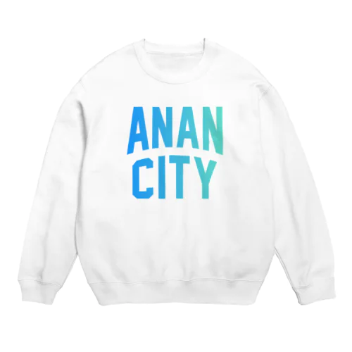 阿南市 ANAN CITY Crew Neck Sweatshirt