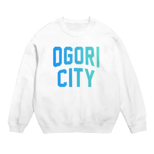 小郡市 OGORI CITY Crew Neck Sweatshirt