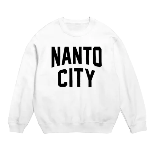 南砺市 NANTO CITY Crew Neck Sweatshirt