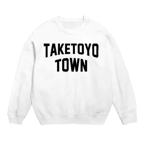 武豊町 TAKETOYO TOWN Crew Neck Sweatshirt