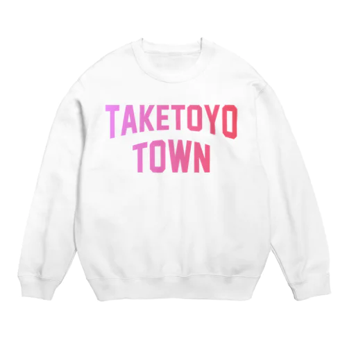武豊町 TAKETOYO TOWN Crew Neck Sweatshirt