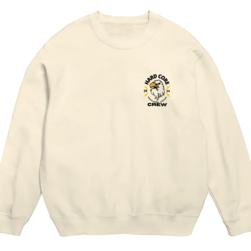 ハードコアクルー　キャンプ　バイク Crew Neck Sweatshirt