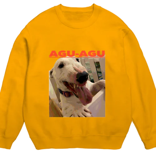 AGU-AGU ポスターver Crew Neck Sweatshirt