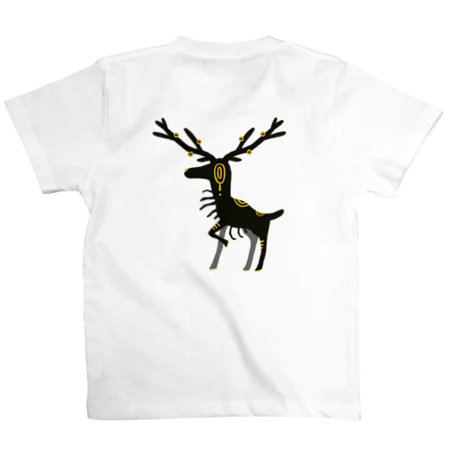 黒　鹿 Regular Fit T-Shirt