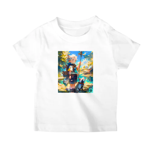 【アライグマ】ともだちシリーズ Regular Fit T-Shirt
