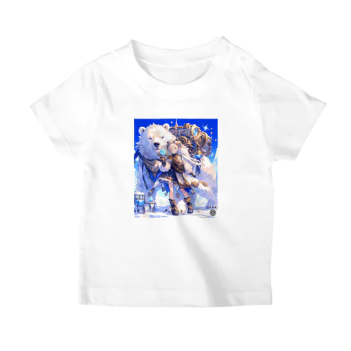 【シロクマ】ともだちシリーズ Regular Fit T-Shirt