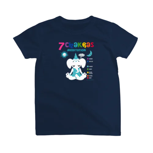 7つのチャクラ by foxycolors Regular Fit T-Shirt