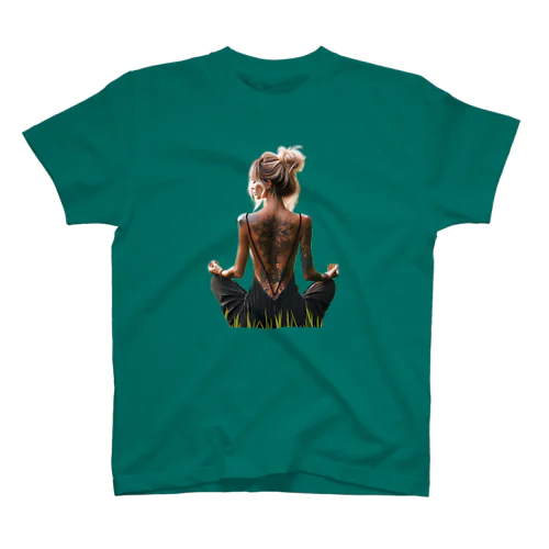 瞑想 Regular Fit T-Shirt