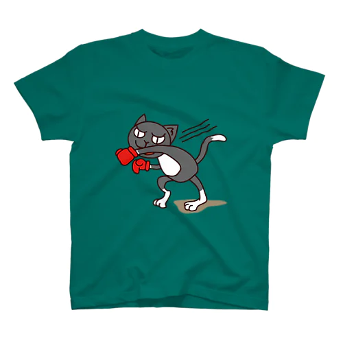 くつ下ねこさん（ねこパンチ） Regular Fit T-Shirt