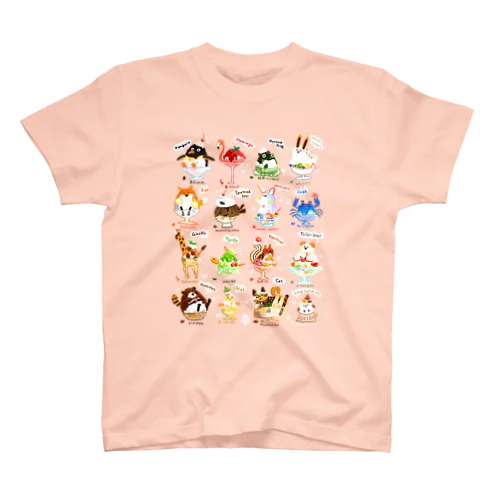 タ*ー様 【新品未開封】かき氷大好きだ！Tシャツ L かき氷」スタンダードTシャツの通販 ∞ SUZURI（スズリ）