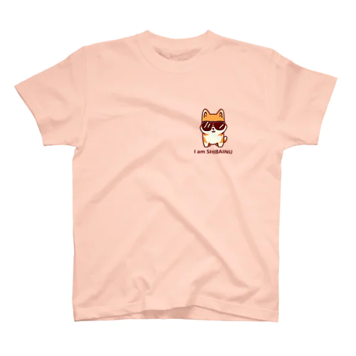 I am SHIBAINU サングラスでキメたつもりの柴犬さん Regular Fit T-Shirt