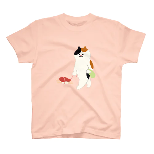 【大】元気なまぐろ握り Regular Fit T-Shirt