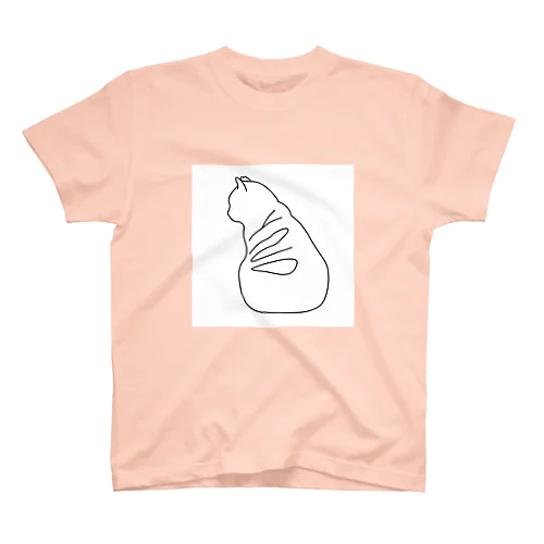 無防備な後ろ姿のbigなくつした(スタンダードTシャツ) Regular Fit T-Shirt