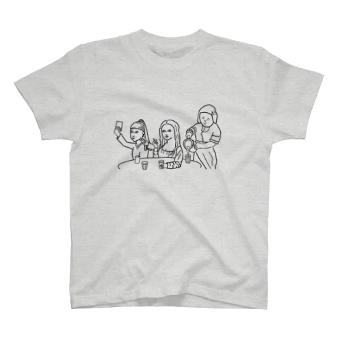 名画たちのティータイム Regular Fit T-Shirt