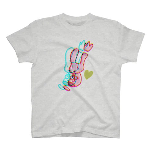 電撃うさぎの一回休み2 Regular Fit T-Shirt