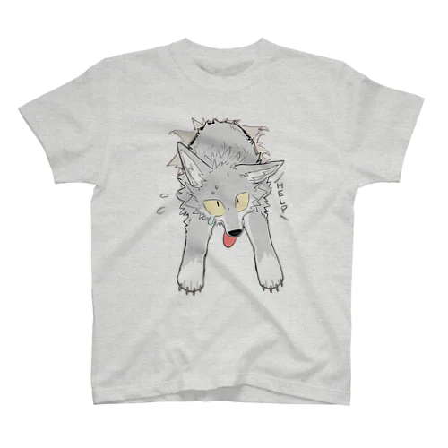 WOLF's Behind Reverse Regular Fit T-Shirt