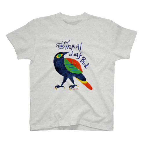 The Tropical Leaf Bird Regular Fit T-Shirt