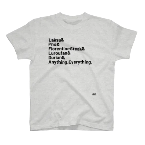 Give Me Any Food Tシャツ Regular Fit T-Shirt