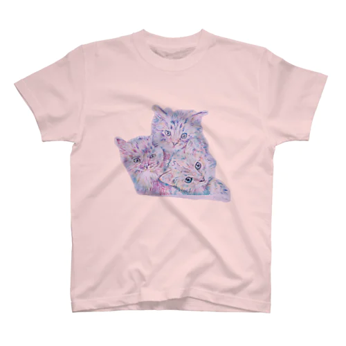 サビ猫Jayの水彩アート Regular Fit T-Shirt