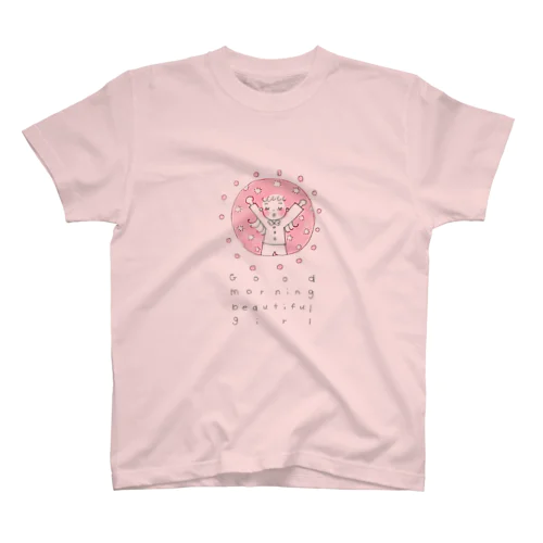 Good morning beautiful girl  Regular Fit T-Shirt