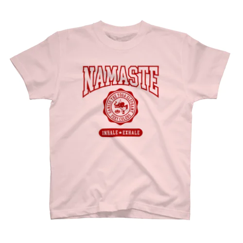 ヨガのガネゾーくん ナマステウェア 赤 Regular Fit T-Shirt