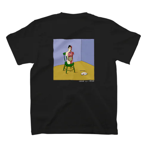 みどりの椅子と人体模型  Regular Fit T-Shirt