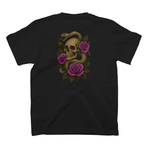 "Serpent Bloom" Regular Fit T-Shirt