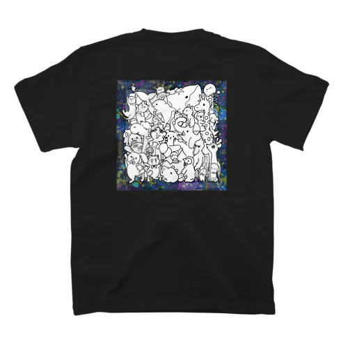あにまる集合(宇宙) Regular Fit T-Shirt