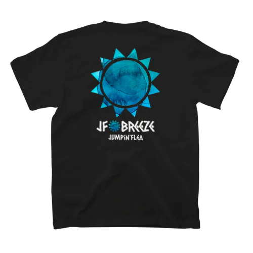 SOL AZUL白（前背面） Regular Fit T-Shirt