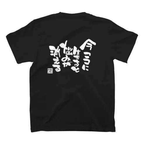今ここに生きると悩みが消える Regular Fit T-Shirt