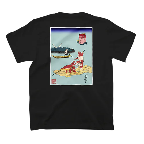 金魚づくし いかだのり Regular Fit T-Shirt