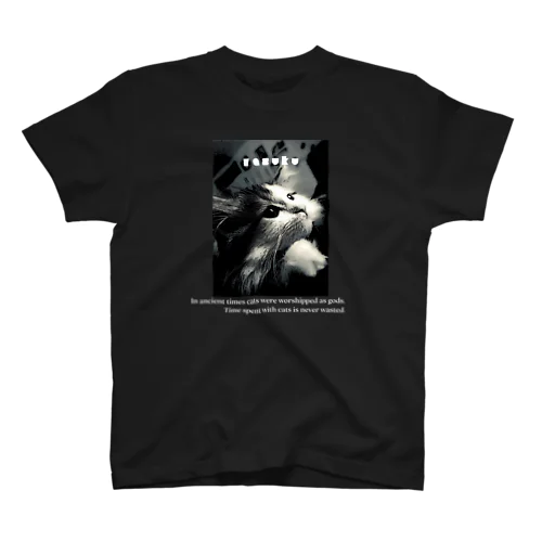 凛々しいらすく Regular Fit T-Shirt