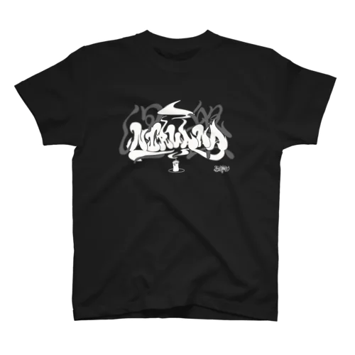 仏教語グラフィティ「涅槃(nirvana)」衣類 Regular Fit T-Shirt
