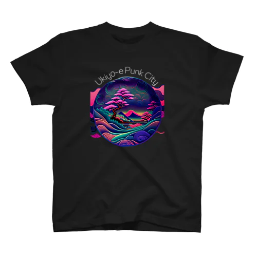 【lofiアート】浮世絵パンクシティ Regular Fit T-Shirt