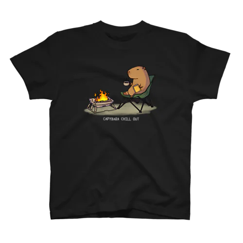 CAPYBARA CHILL OUT DARK Regular Fit T-Shirt