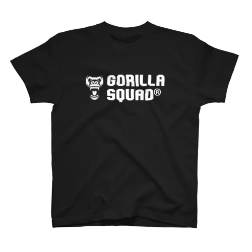 GORILLA SQUAD ロゴ白 Regular Fit T-Shirt