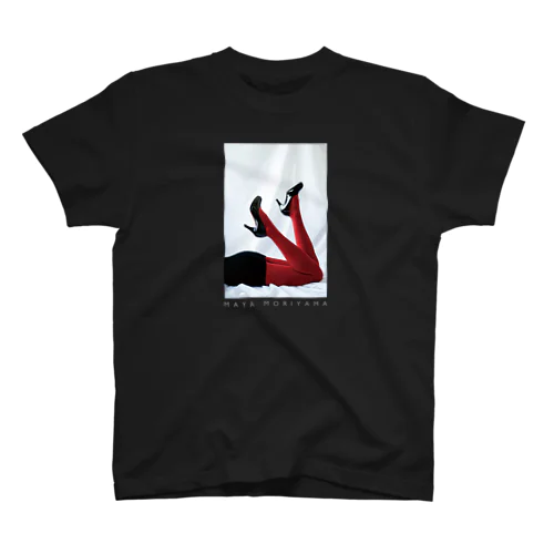 森山真夜「Self Portrait #2」（黒系） Regular Fit T-Shirt