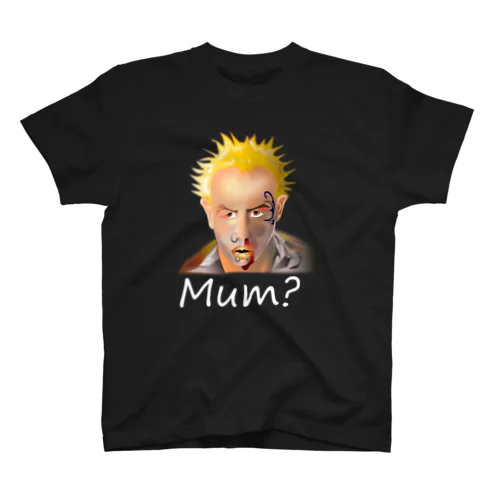 Mum?(white) Regular Fit T-Shirt