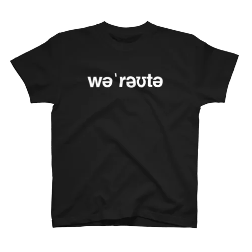 発音記号Tシャツ3「ワロタ」 Regular Fit T-Shirt